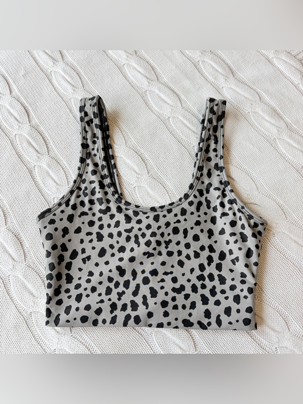 Balance Athletica Black & Gray bra Top size 2